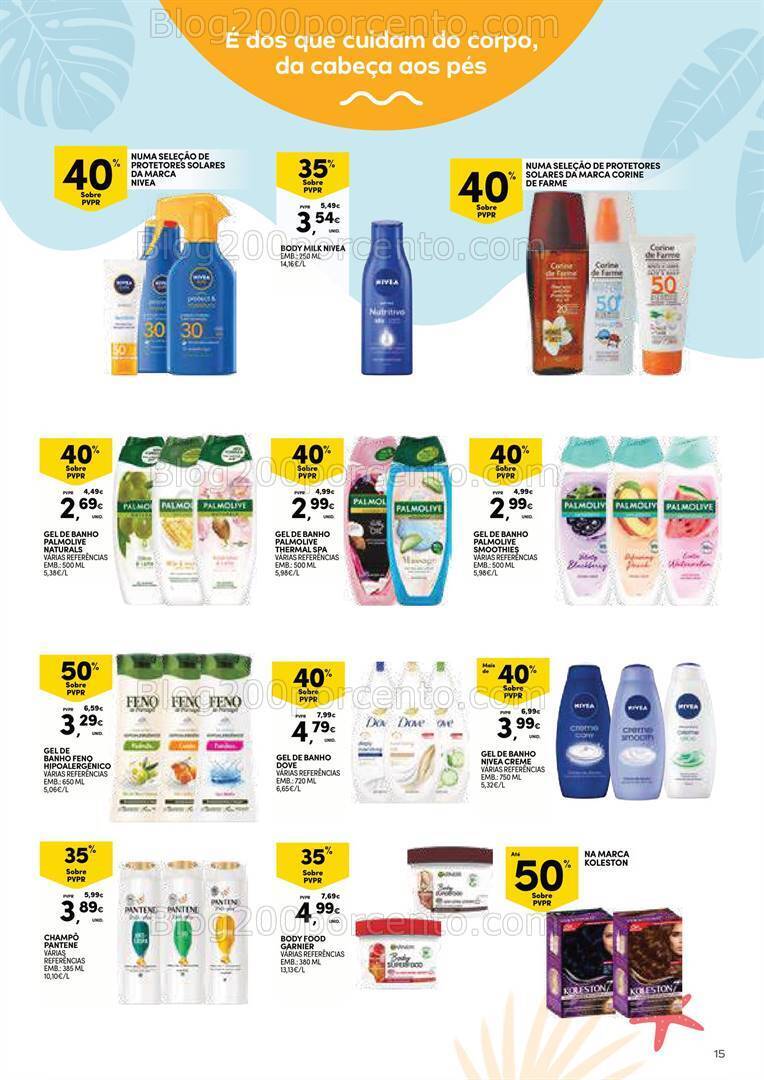 Antevisão Folheto CONTINENTE Açores Férias de Verão Promoções de 2 a 29 julho