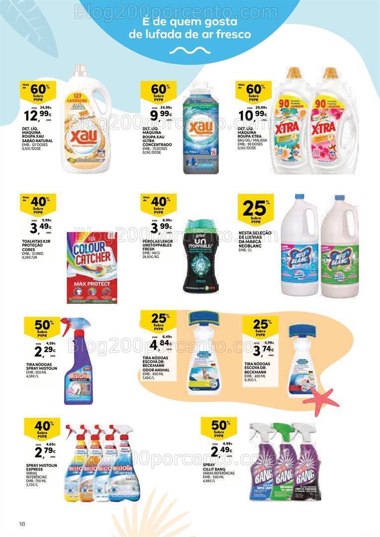 Antevisão Folheto CONTINENTE Açores Férias de Verão Promoções de 2 a 29 julho