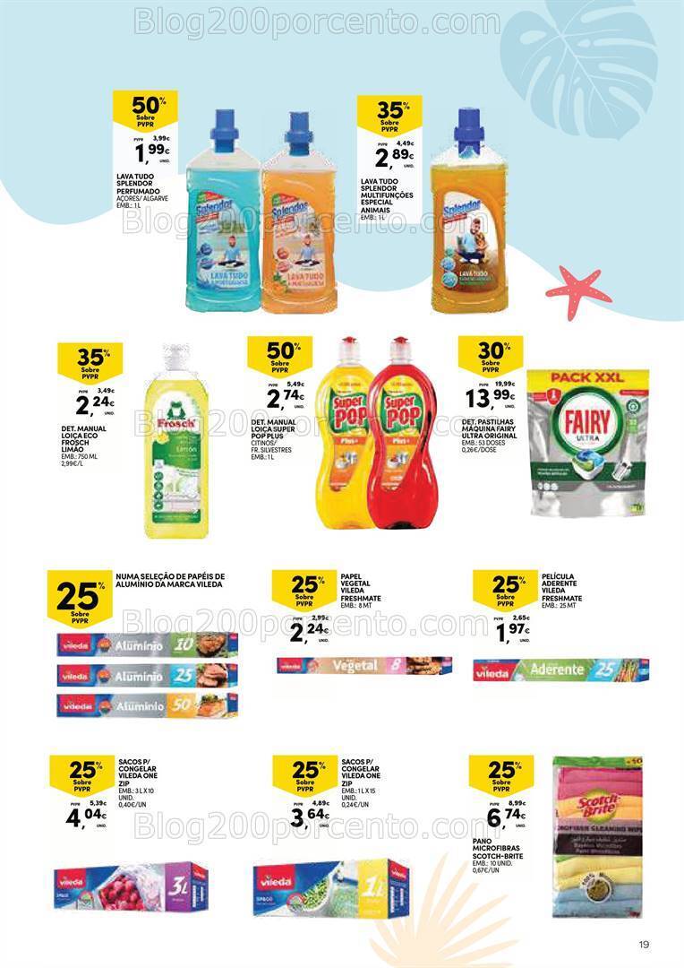 Antevisão Folheto CONTINENTE Açores Férias de Verão Promoções de 2 a 29 julho