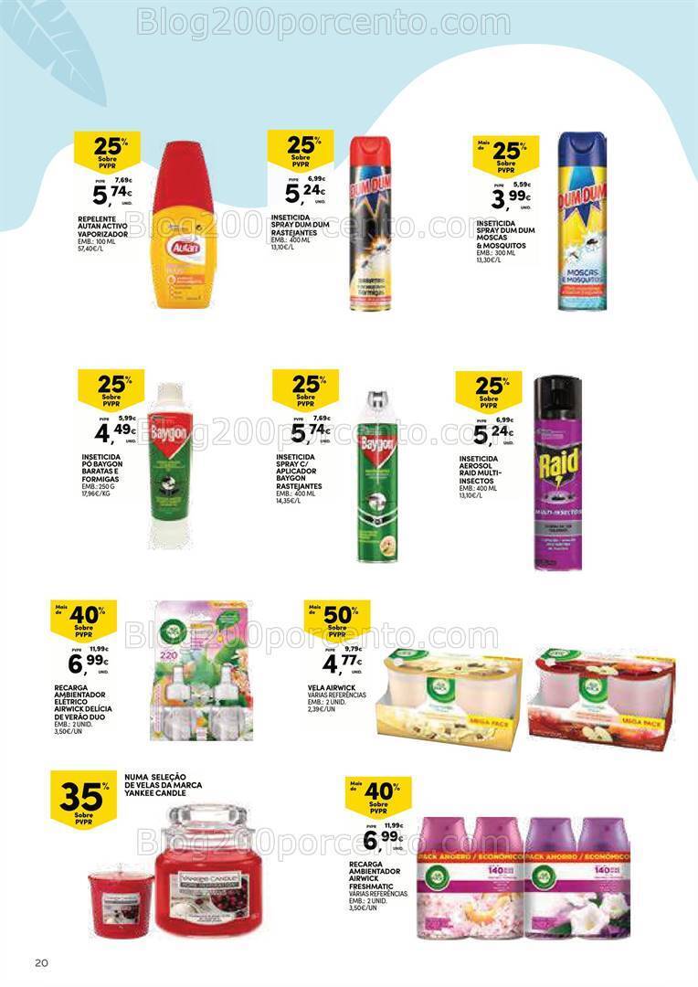 Antevisão Folheto CONTINENTE Açores Férias de Verão Promoções de 2 a 29 julho