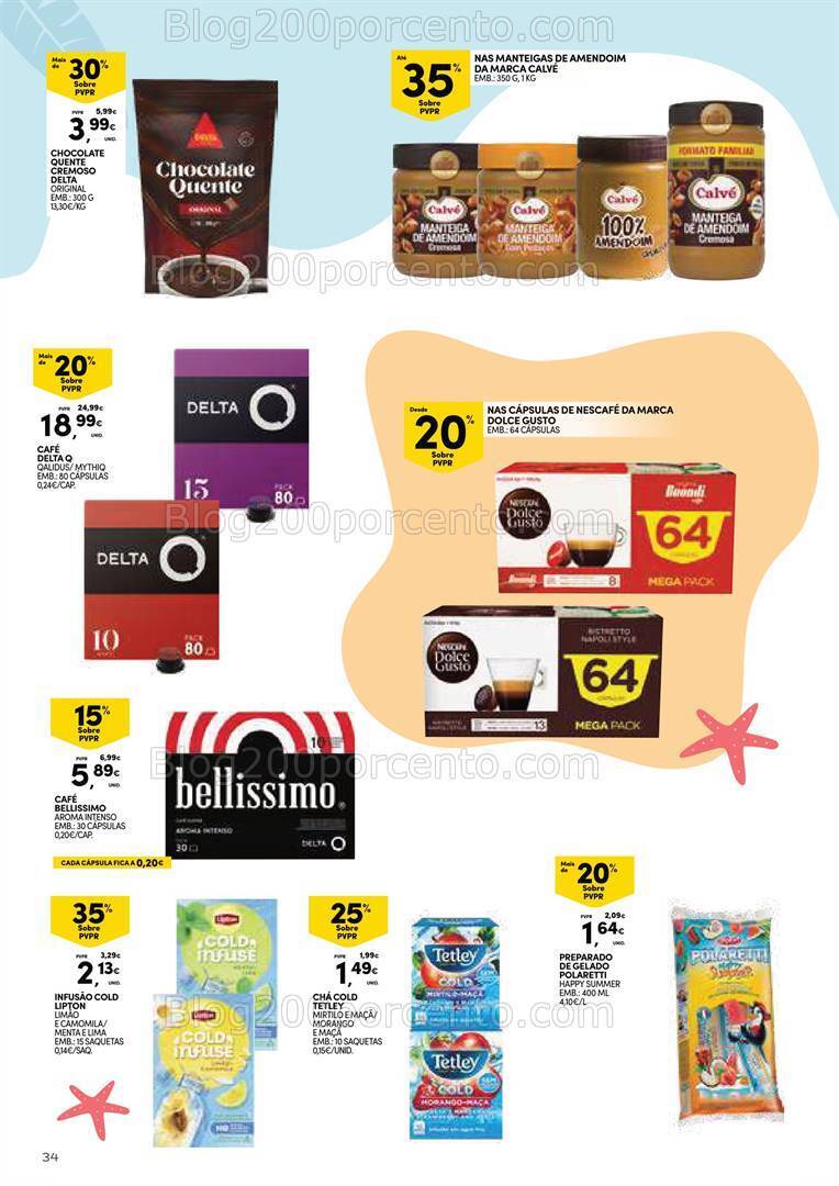 Antevisão Folheto CONTINENTE Açores Férias de Verão Promoções de 2 a 29 julho