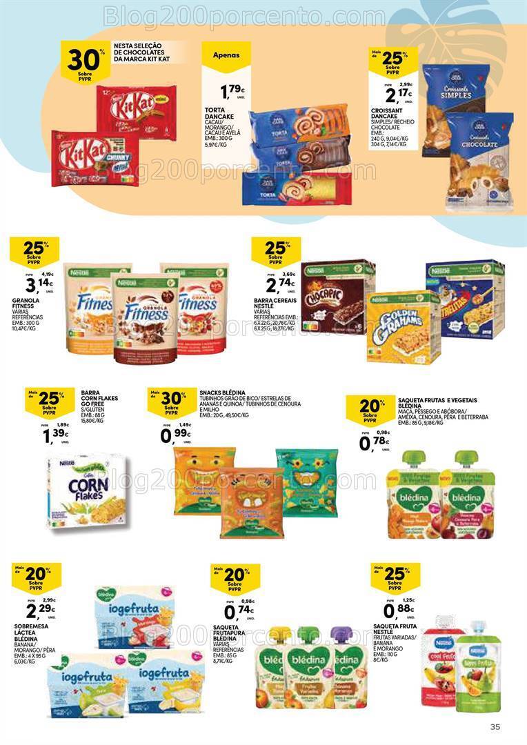 Antevisão Folheto CONTINENTE Açores Férias de Verão Promoções de 2 a 29 julho