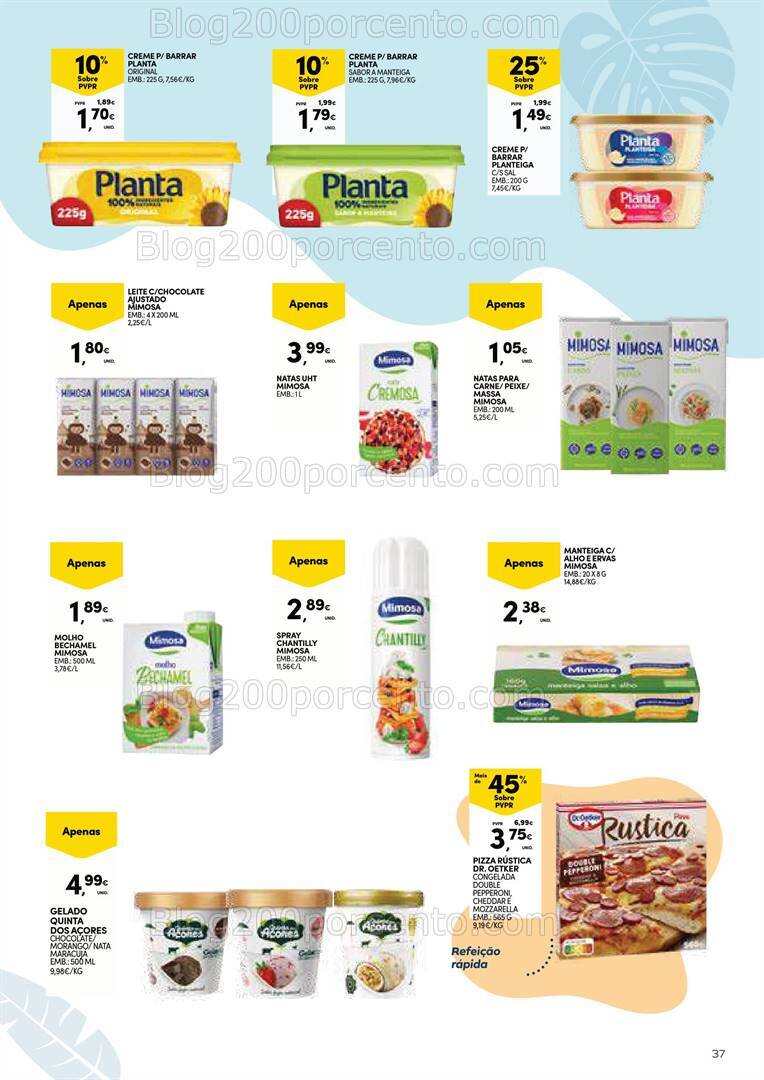 Antevisão Folheto CONTINENTE Açores Férias de Verão Promoções de 2 a 29 julho