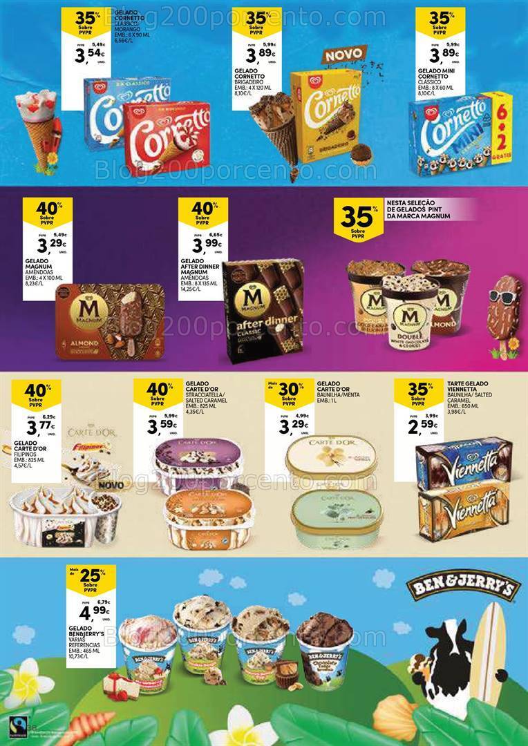 Antevisão Folheto CONTINENTE Açores Férias de Verão Promoções de 2 a 29 julho