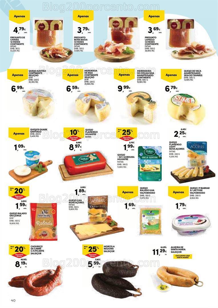 Antevisão Folheto CONTINENTE Açores Férias de Verão Promoções de 2 a 29 julho