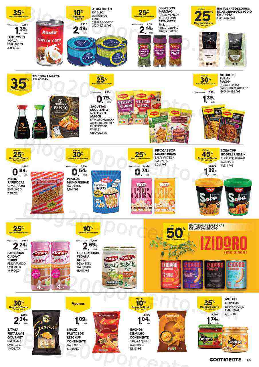 Antevisão Folheto CONTINENTE Açores Promoções de 16 a 29 março