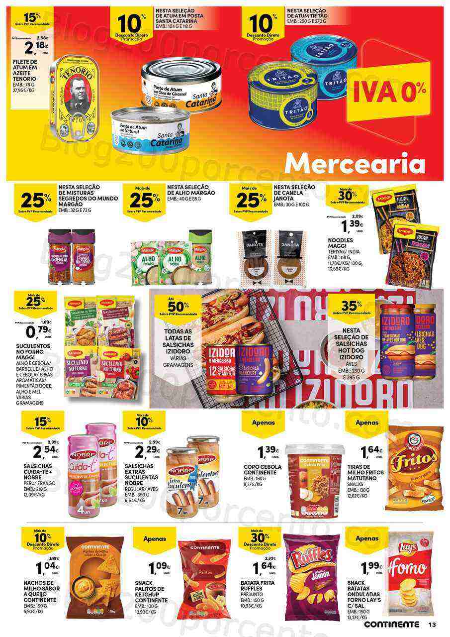 Antevisão Folheto CONTINENTE Açores Promoções de 11 a 24 maio