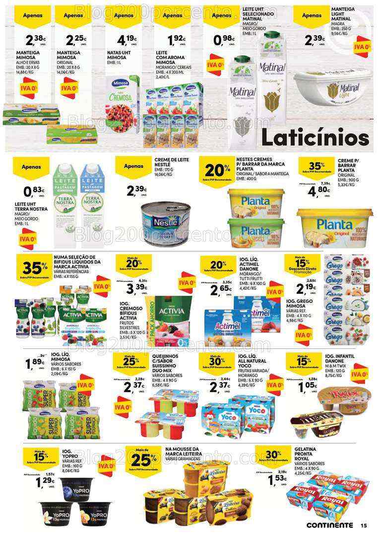 Antevisão Folheto CONTINENTE Açores Promoções de 3 a 16 agosto