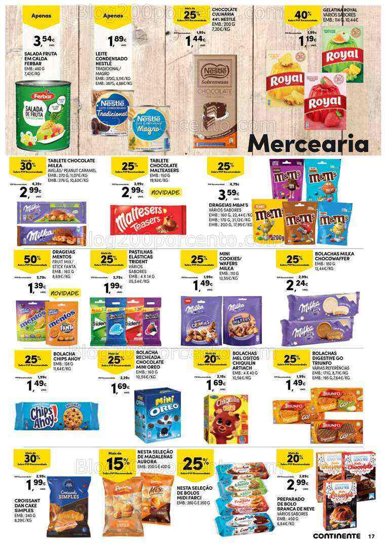 Antevisão Folheto CONTINENTE Açores Promoções de 3 a 16 agosto