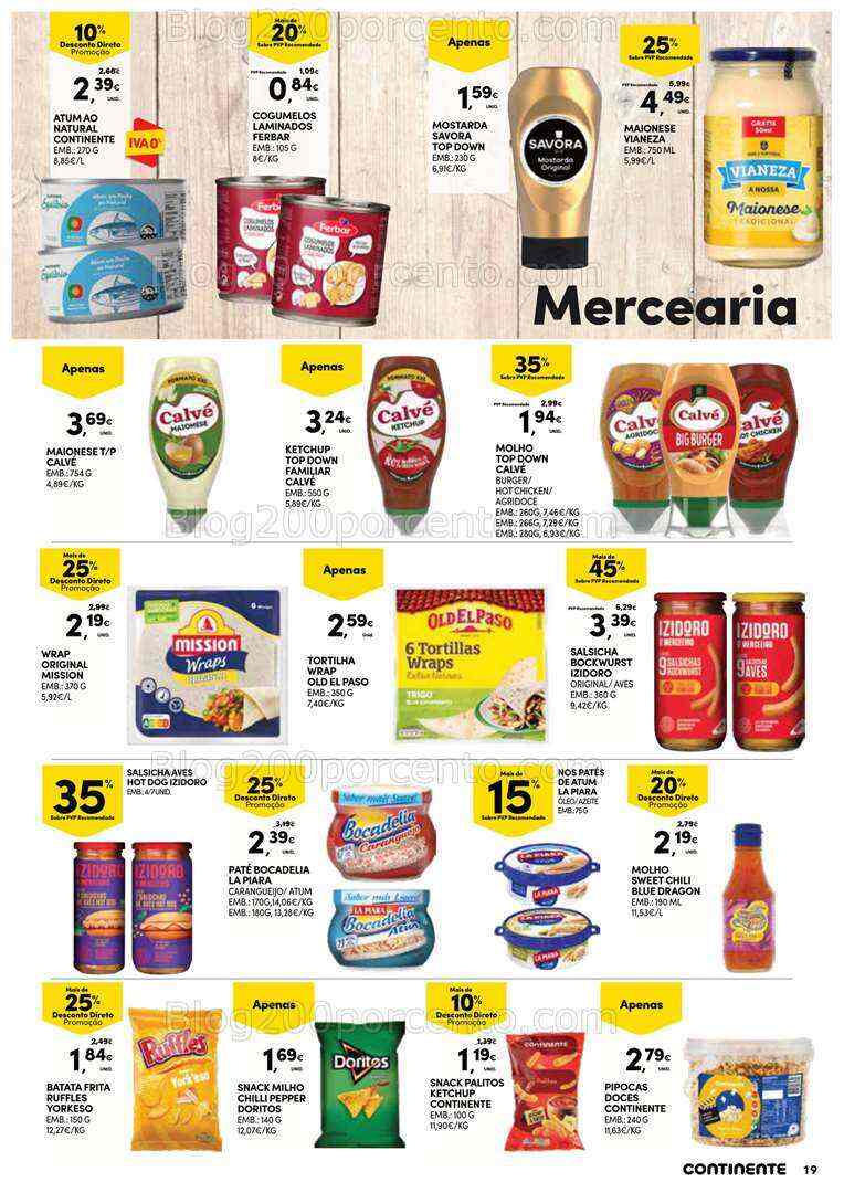 Antevisão Folheto CONTINENTE Açores Promoções de 3 a 16 agosto