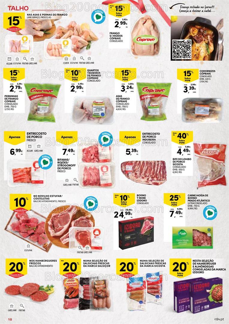 Antevisão Folheto CONTINENTE Natal Açores Promoções de 5 a 24 dezembro