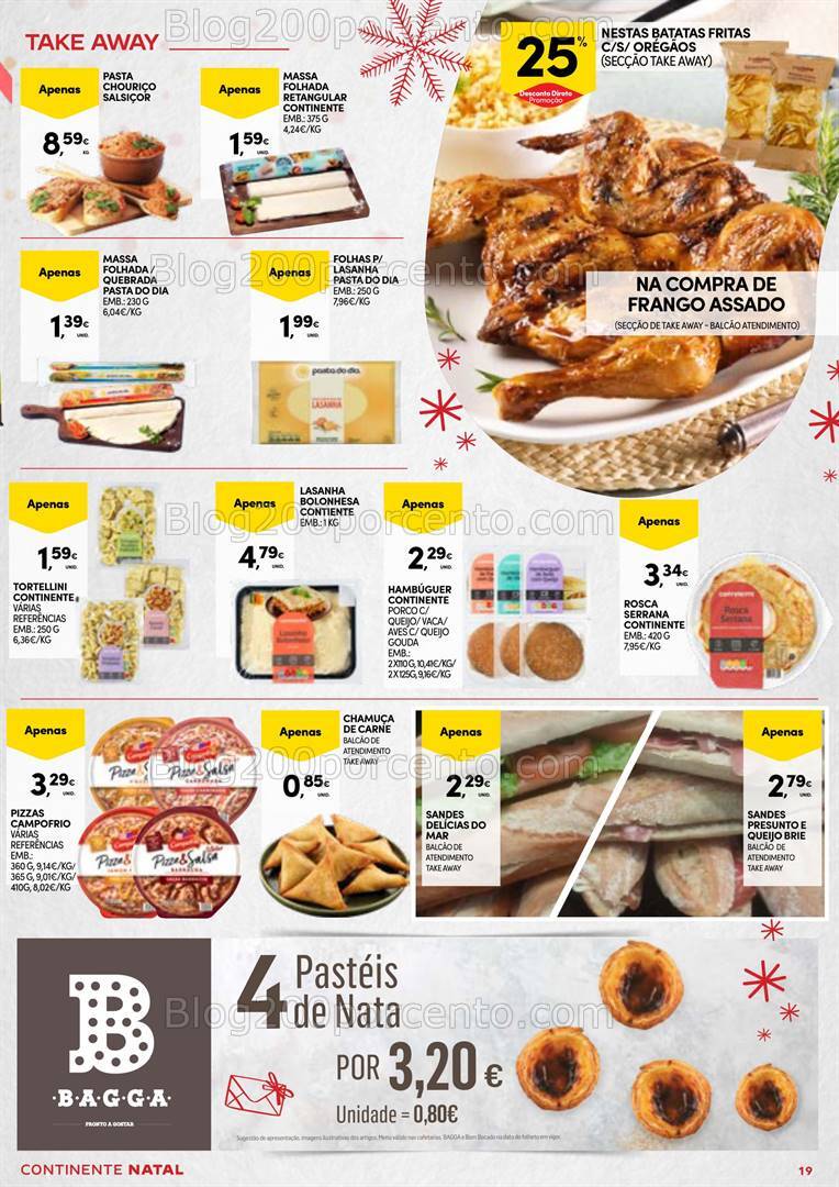 Antevisão Folheto CONTINENTE Natal Açores Promoções de 5 a 24 dezembro