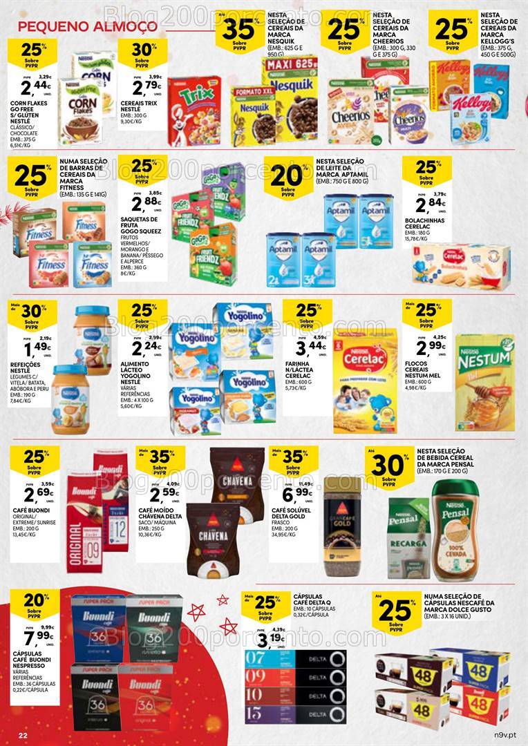 Antevisão Folheto CONTINENTE Natal Açores Promoções de 5 a 24 dezembro