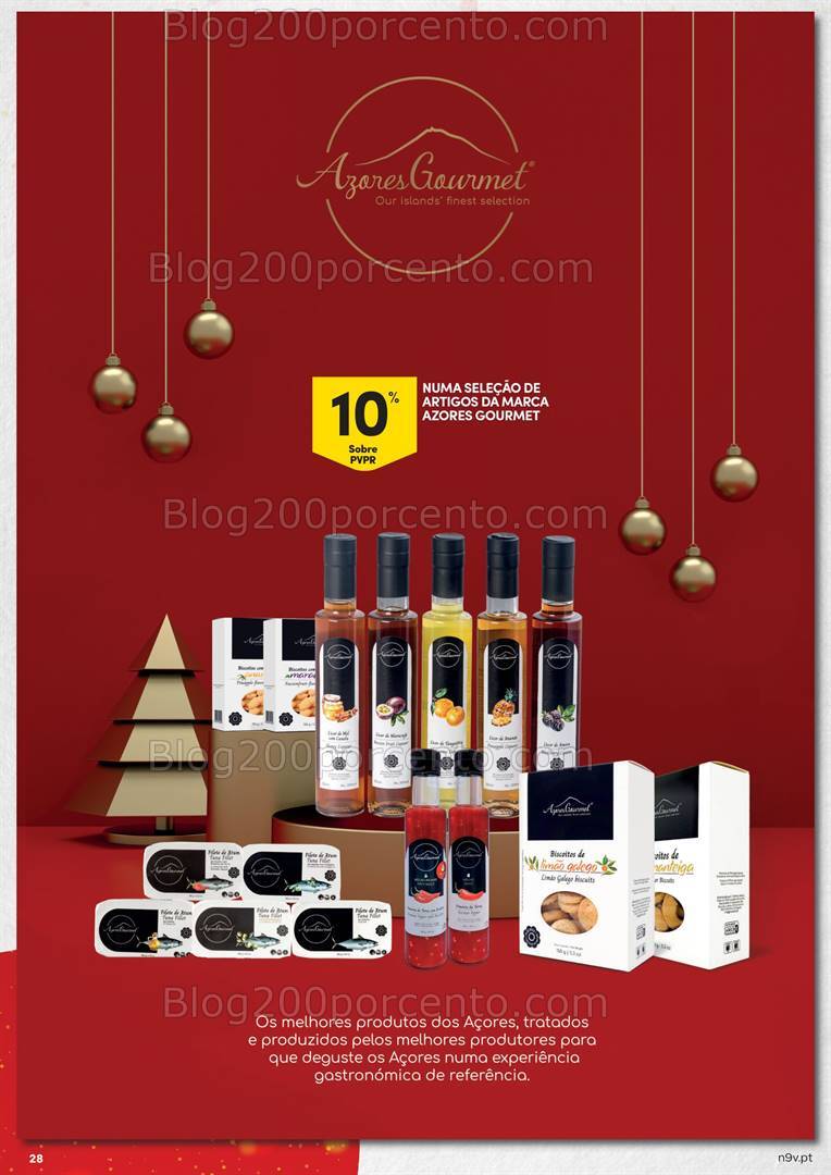 Antevisão Folheto CONTINENTE Natal Açores Promoções de 5 a 24 dezembro
