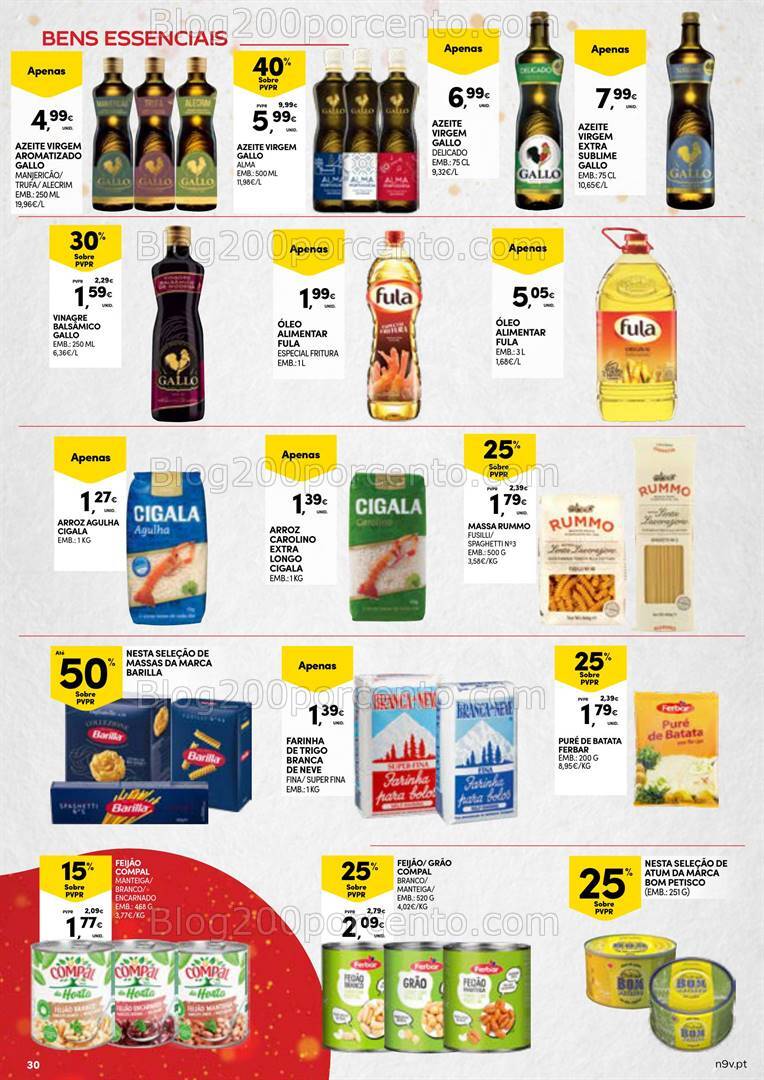 Antevisão Folheto CONTINENTE Natal Açores Promoções de 5 a 24 dezembro