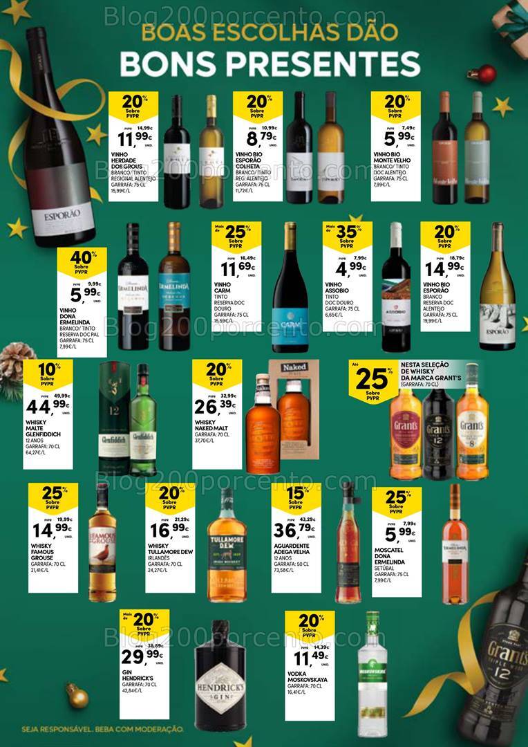 Antevisão Folheto CONTINENTE Natal Açores Promoções de 5 a 24 dezembro