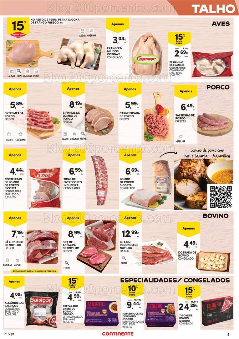 Antevisão Folheto CONTINENTE Açores Promoções 18 a 31 janeiro