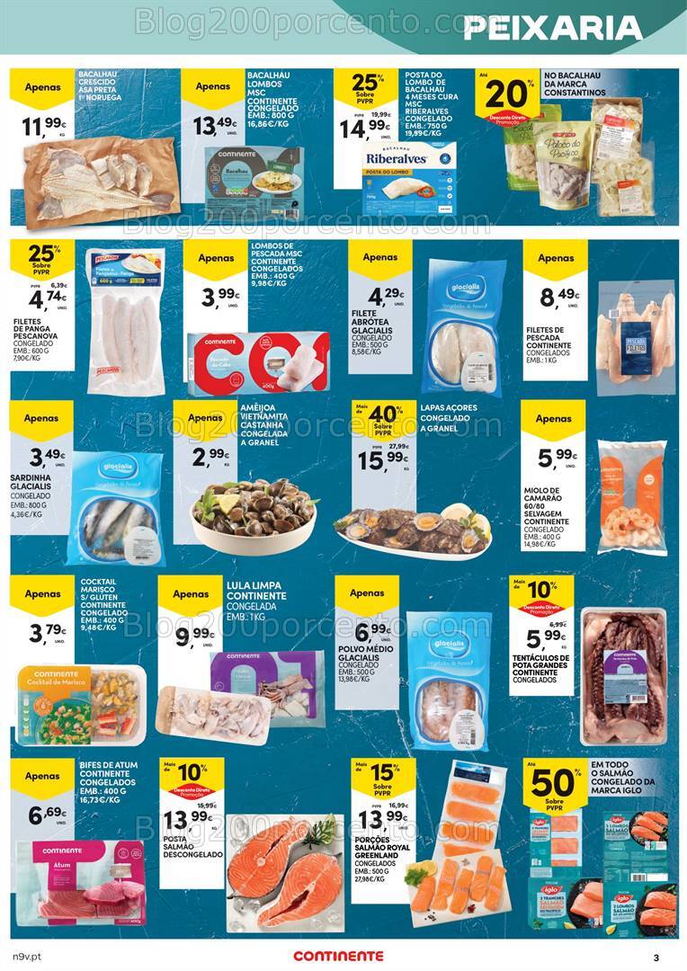 Antevisão Folheto CONTINENTE Açores Promoções de 24 outubro a 6 novembro