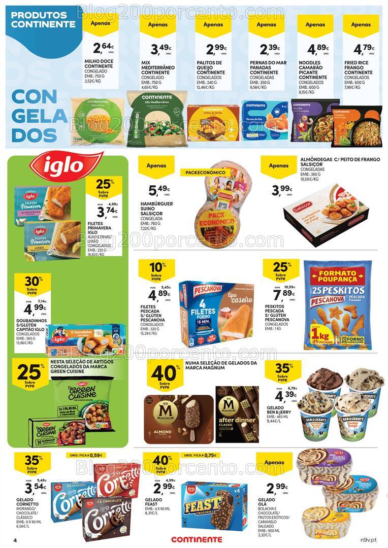 Antevisão Folheto CONTINENTE Açores Promoções de 24 outubro a 6 novembro