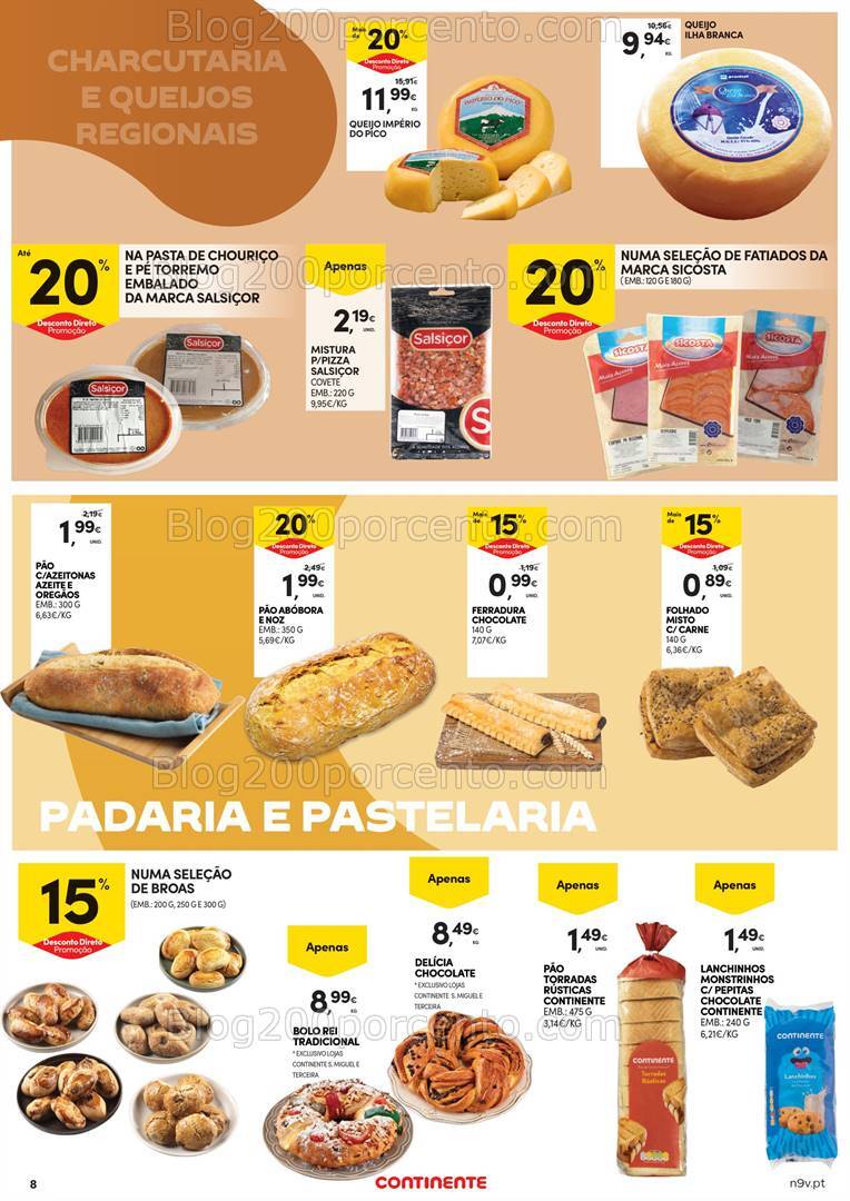 Antevisão Folheto CONTINENTE Açores Promoções de 24 outubro a 6 novembro