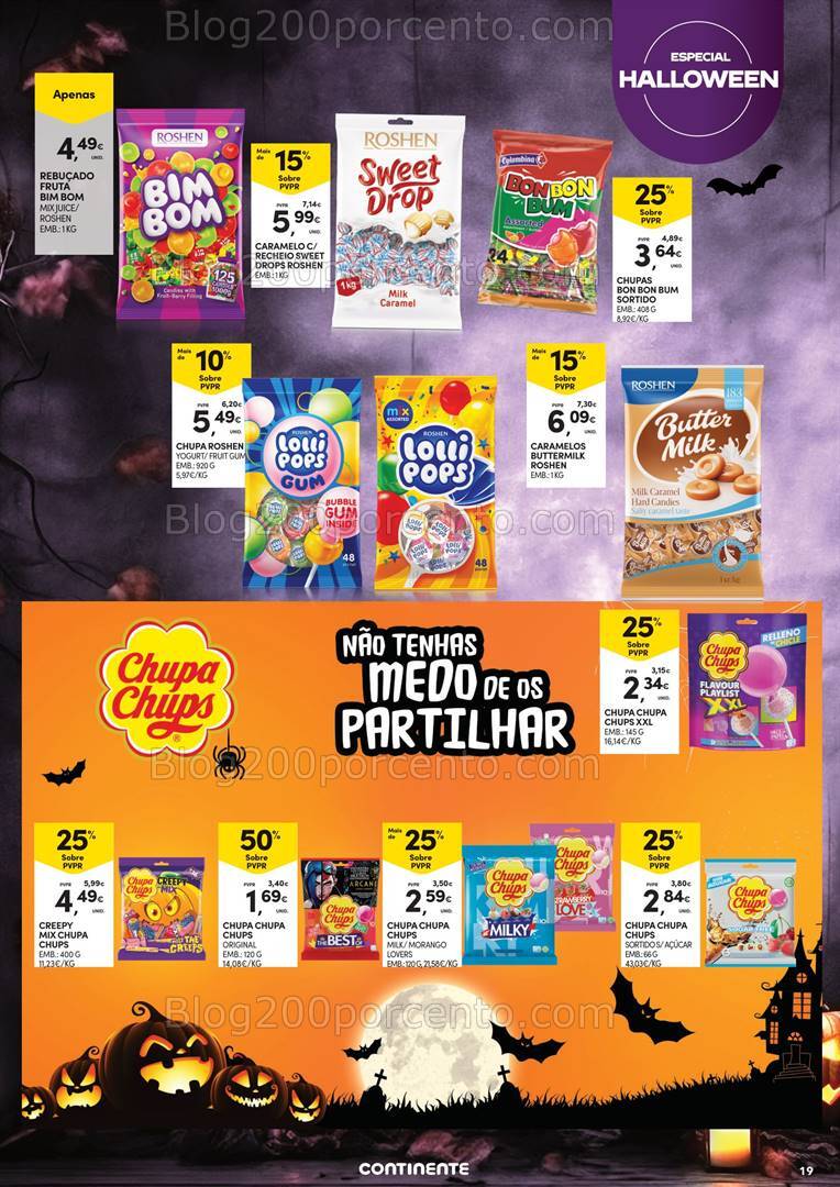 Antevisão Folheto CONTINENTE Açores Promoções de 24 outubro a 6 novembro