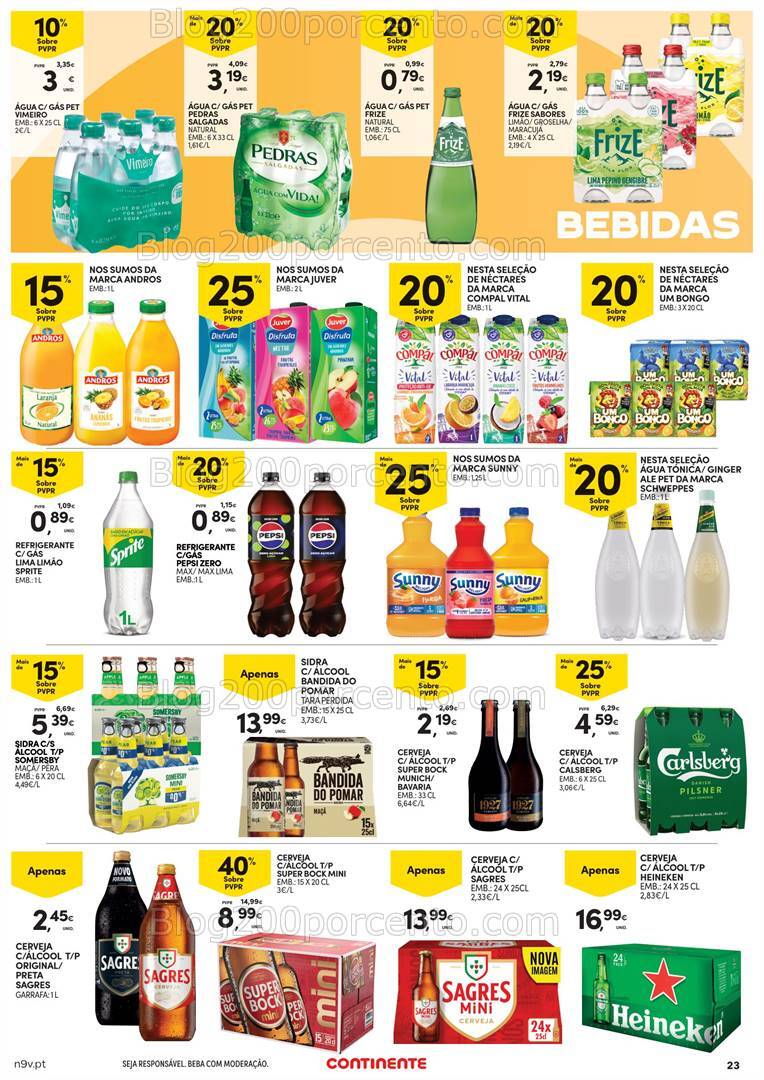 Antevisão Folheto CONTINENTE Açores Promoções de 24 outubro a 6 novembro