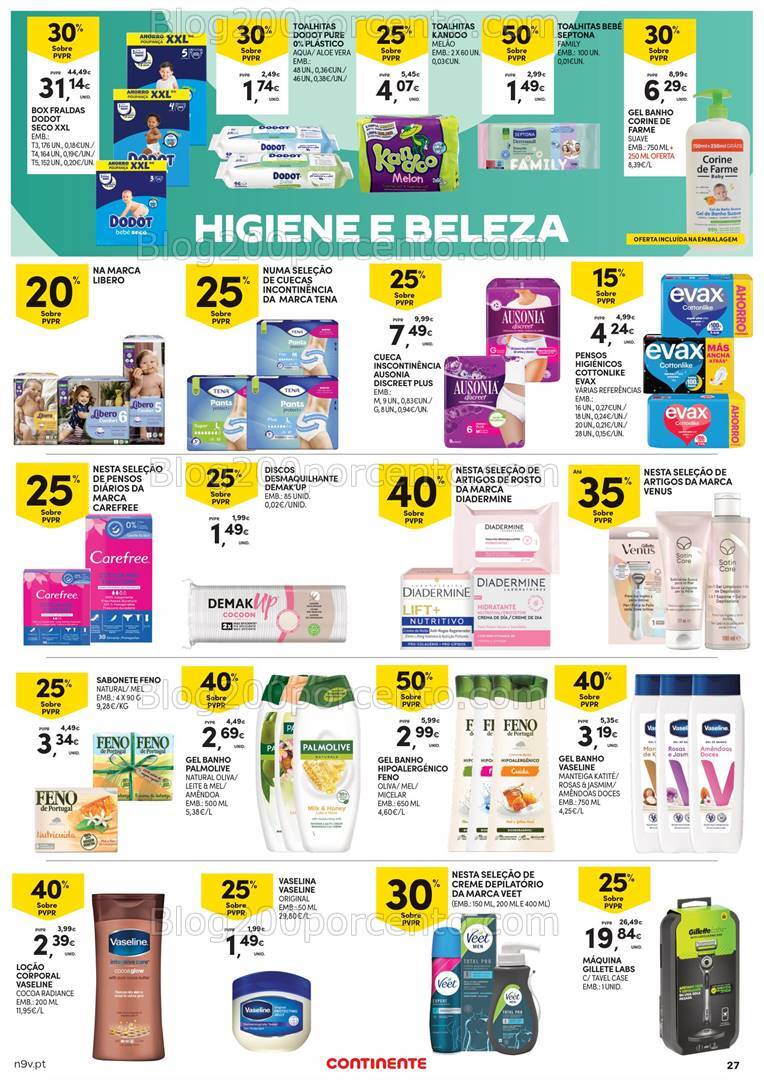 Antevisão Folheto CONTINENTE Açores Promoções de 24 outubro a 6 novembro