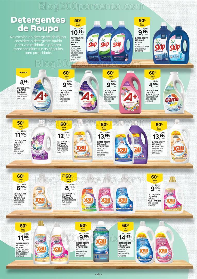 Antevisão Folheto CONTINENTE Açores Especial Limpeza - 20 fevereiro a 11 março