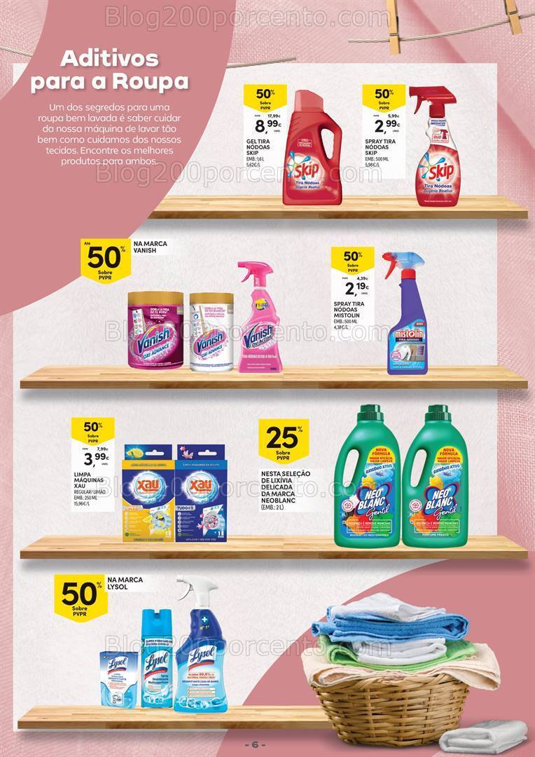 Antevisão Folheto CONTINENTE Açores Especial Limpeza - 20 fevereiro a 11 março