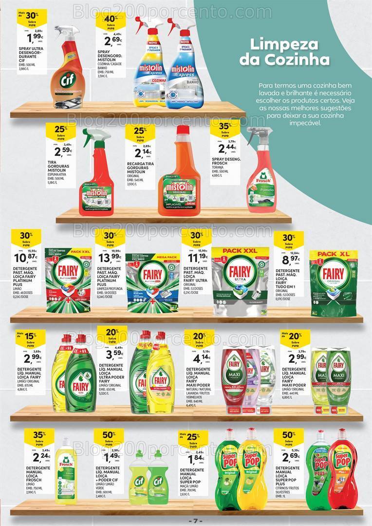 Antevisão Folheto CONTINENTE Açores Especial Limpeza - 20 fevereiro a 11 março