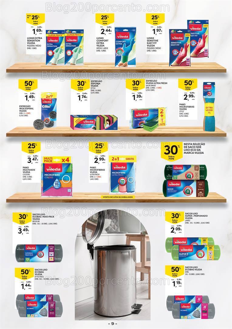 Antevisão Folheto CONTINENTE Açores Especial Limpeza - 20 fevereiro a 11 março