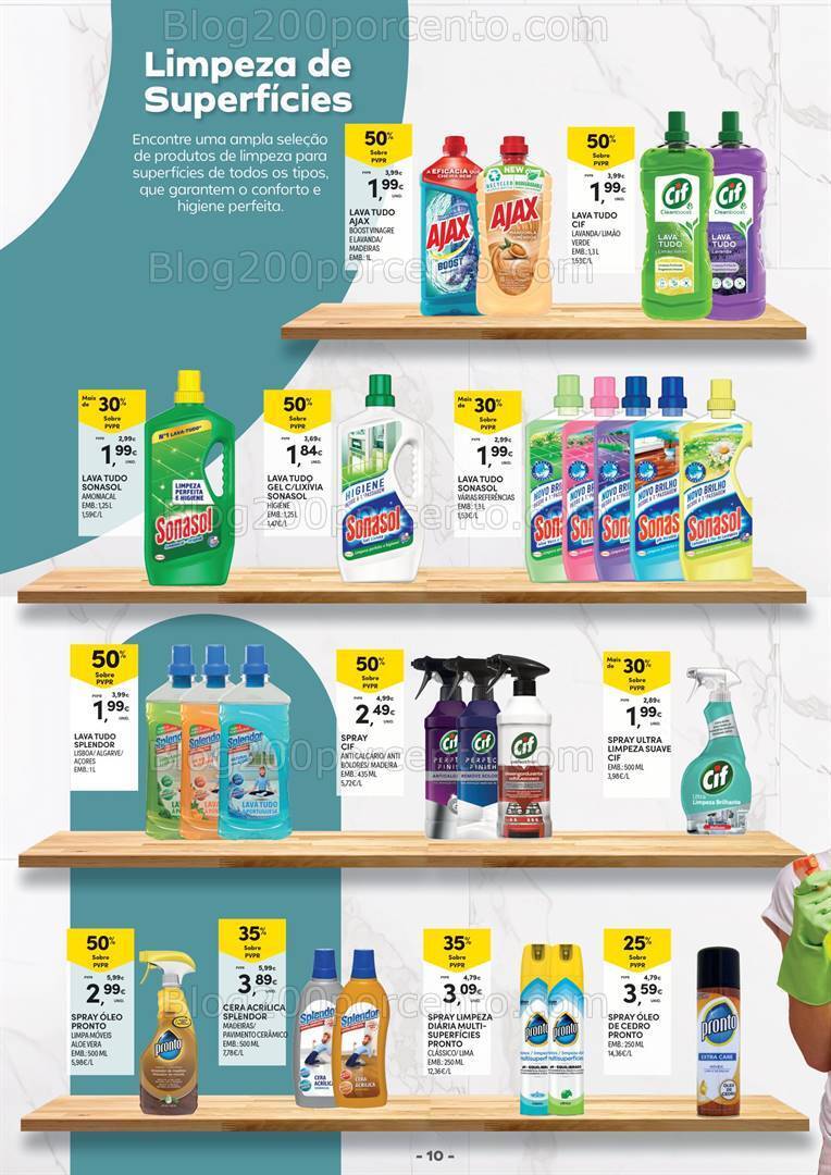 Antevisão Folheto CONTINENTE Açores Especial Limpeza - 20 fevereiro a 11 março