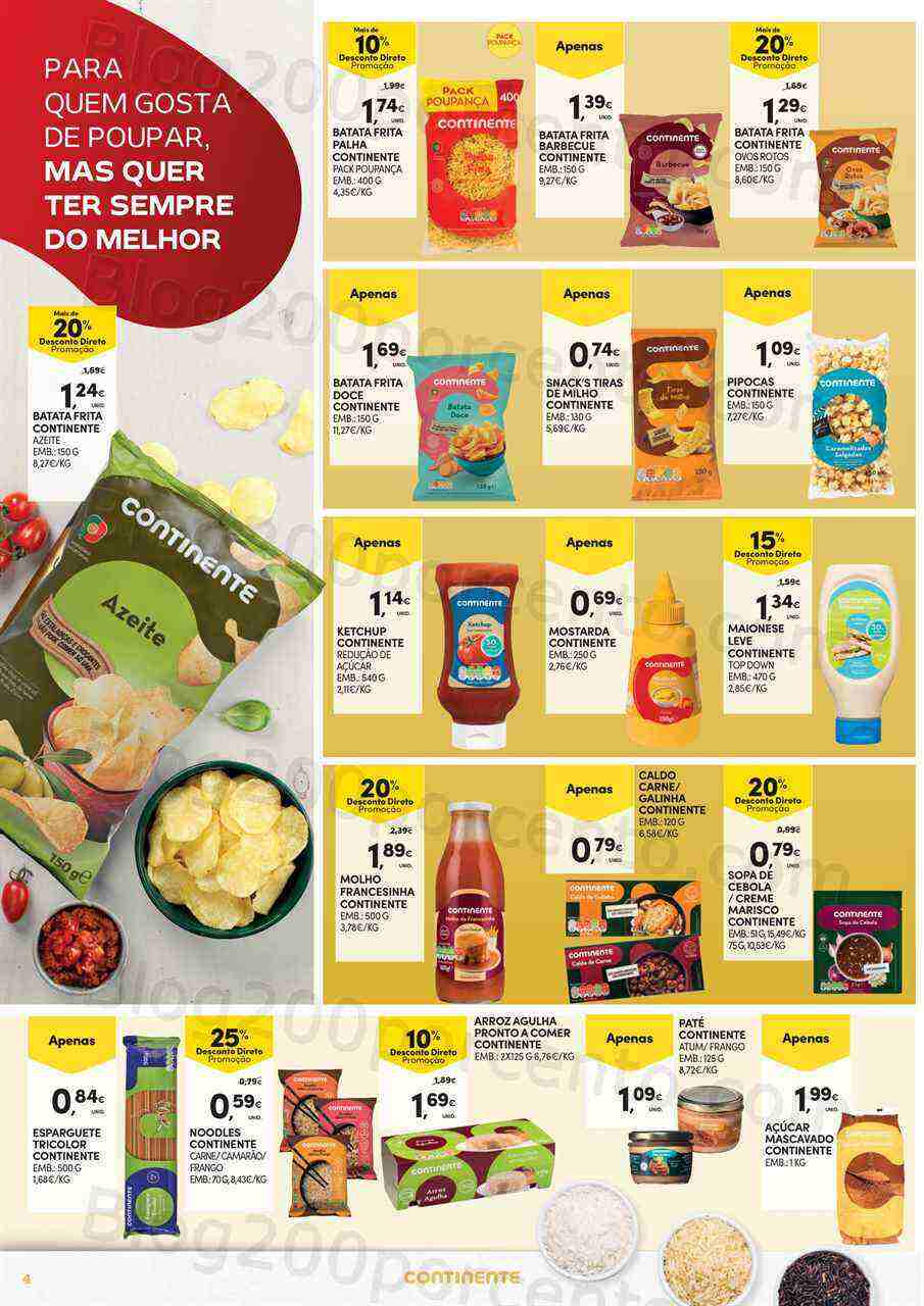 Antevisão Folheto CONTINENTE Açores Feira Marca Própria Promoções até 24 abril