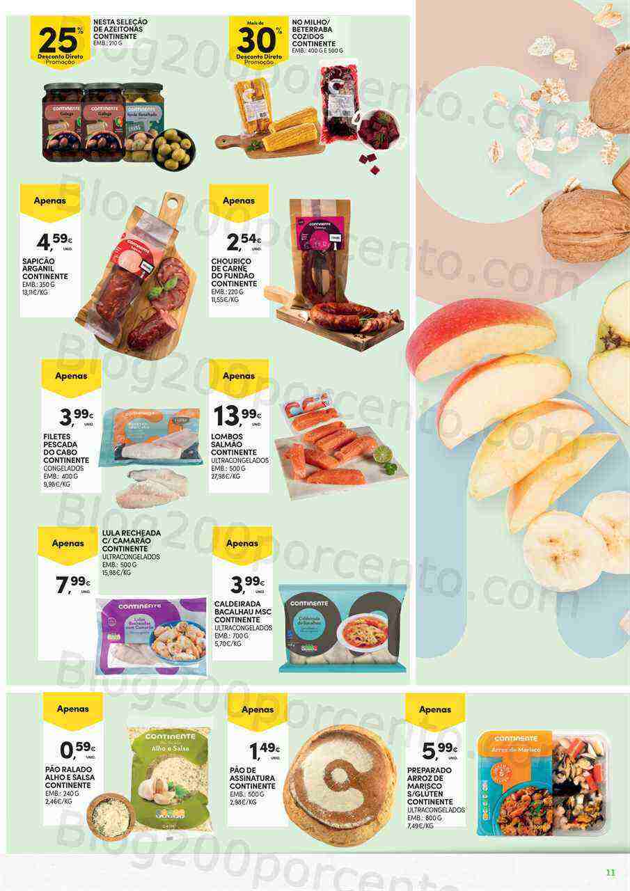 Antevisão Folheto CONTINENTE Açores Feira Marca Própria Promoções até 24 abril