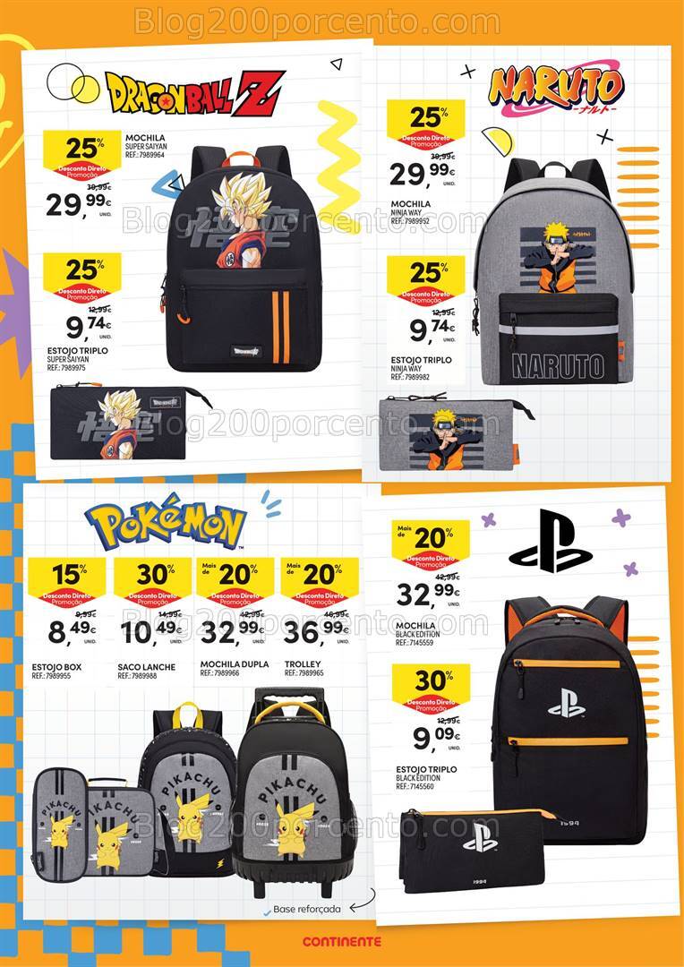 Antevisão Folheto CONTINENTE Açores Regresso às Aulas Promoções de 27 agosto a 23 setembro