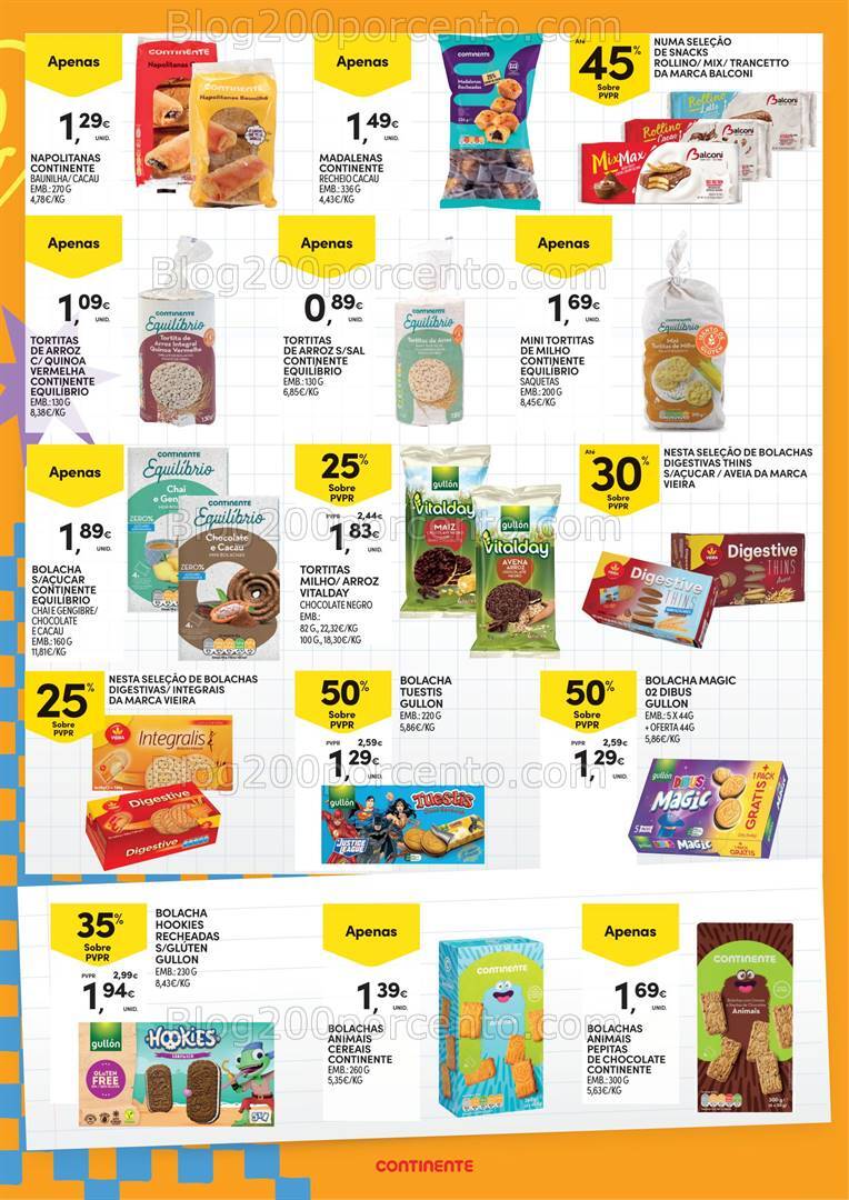 Antevisão Folheto CONTINENTE Açores Regresso às Aulas Promoções de 27 agosto a 23 setembro