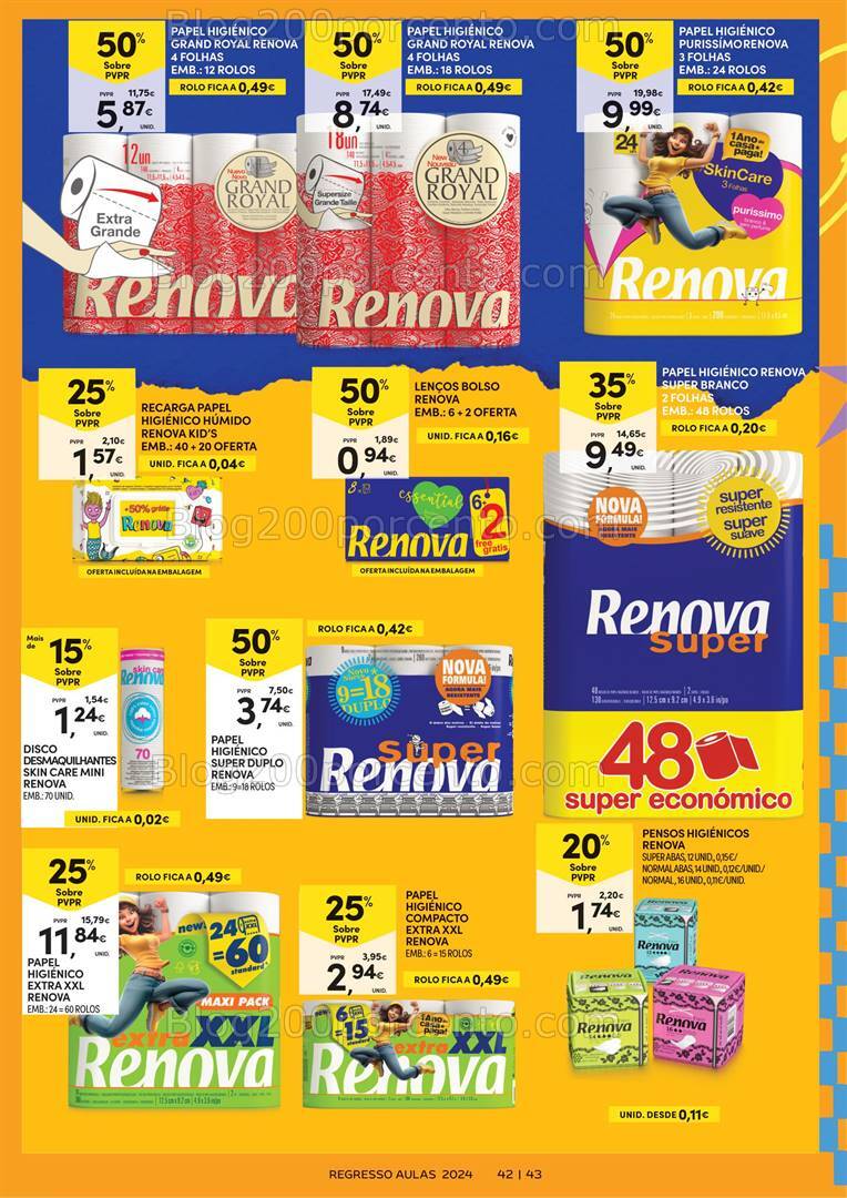 Antevisão Folheto CONTINENTE Açores Regresso às Aulas Promoções de 27 agosto a 23 setembro