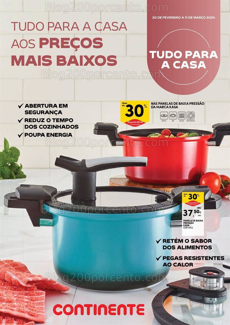 Antevisão Folheto CONTINENTE Açores Especial Tudo para a Casa - 20 fevereiro a 11 março