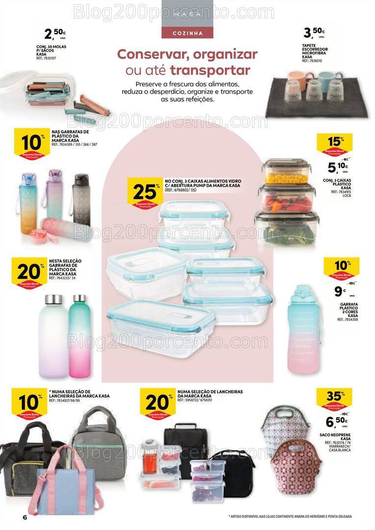 Antevisão Folheto CONTINENTE Açores Especial Tudo para a Casa - 20 fevereiro a 11 março