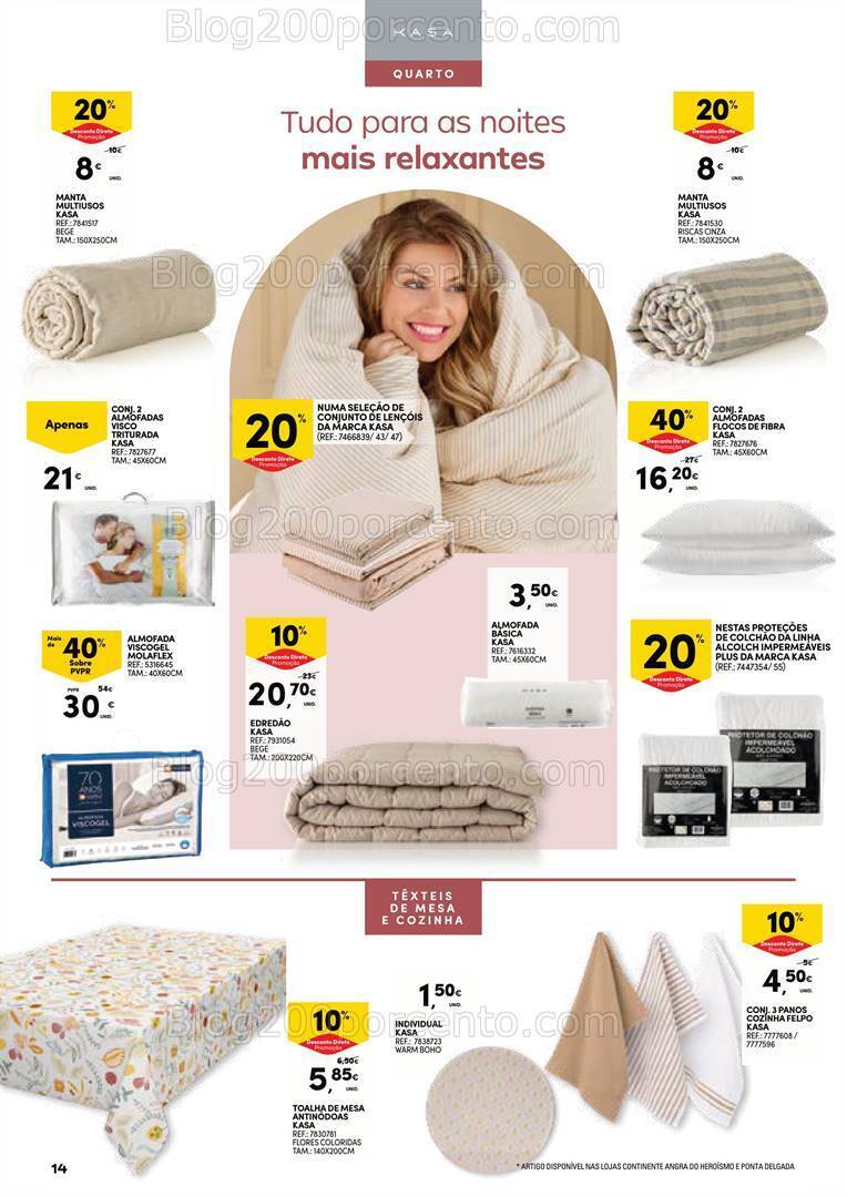 Antevisão Folheto CONTINENTE Açores Especial Tudo para a Casa - 20 fevereiro a 11 março