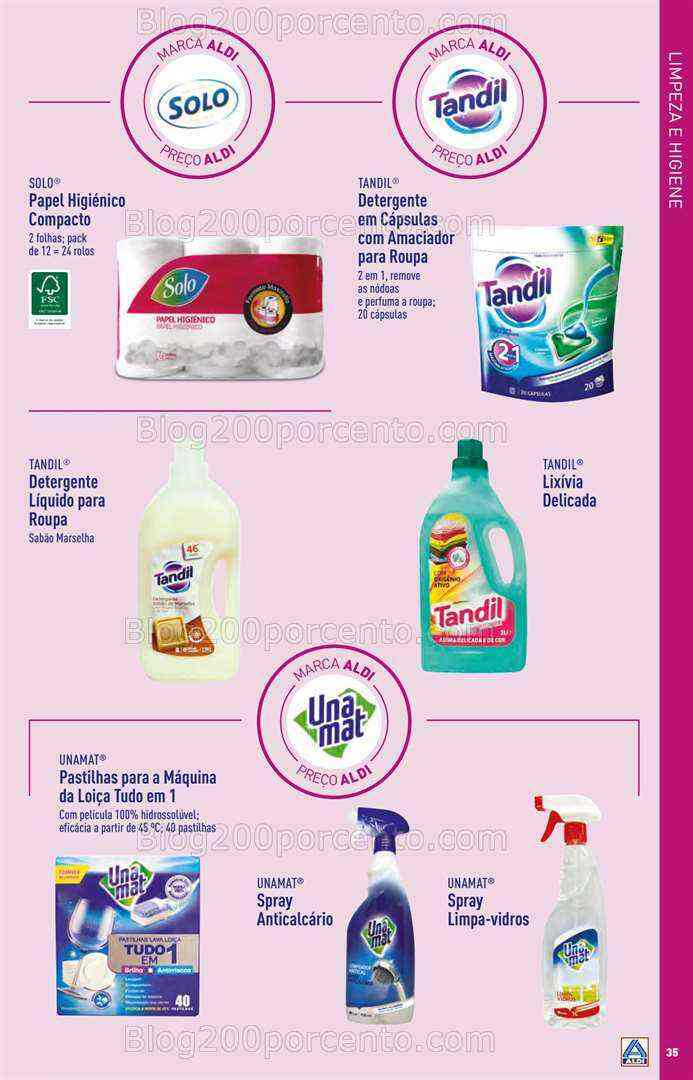 Antevisão Folheto ALDI Saldos de Abertura Promoções de 16 a 22 agosto