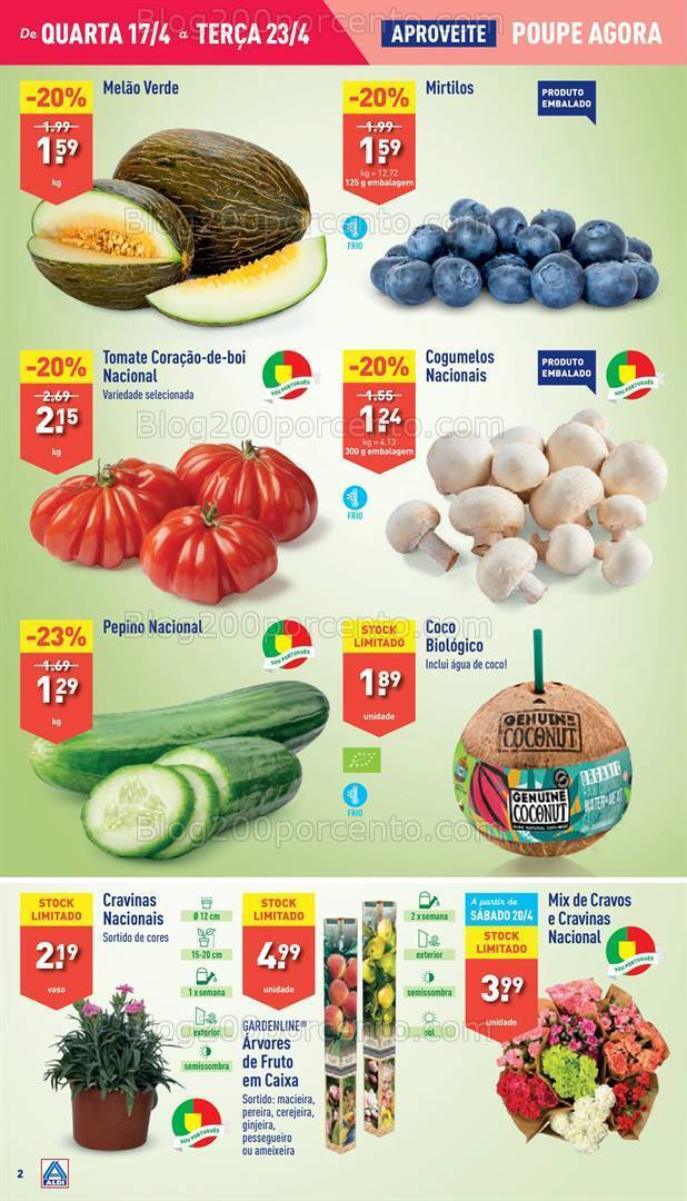 Antevisão Folheto ALDI Promoções de 17 a 23 abril
