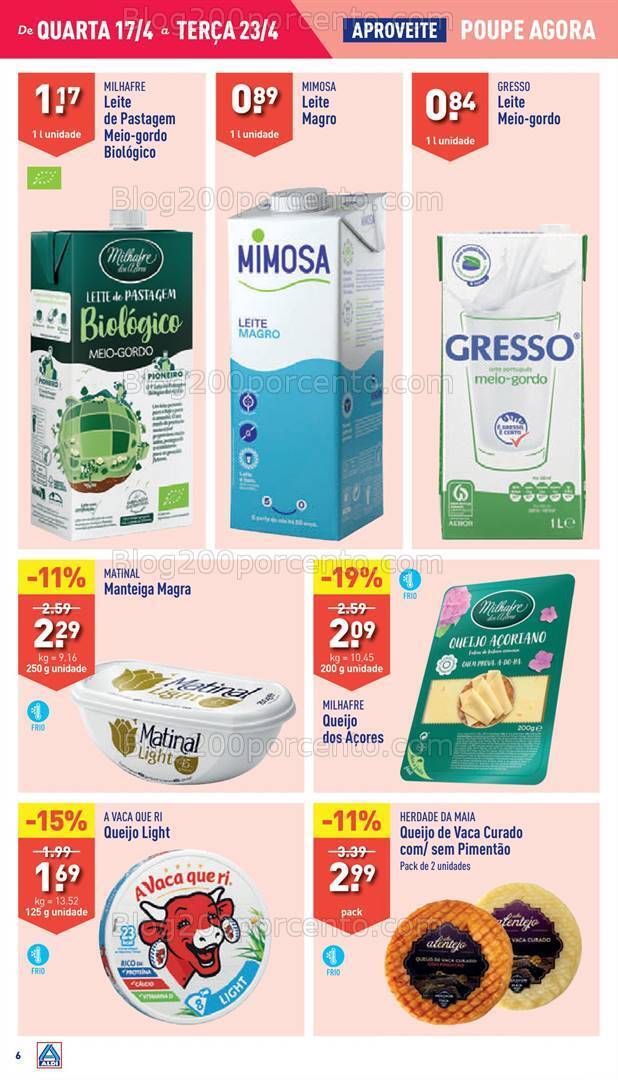 Antevisão Folheto ALDI Promoções de 17 a 23 abril