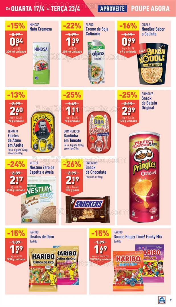 Antevisão Folheto ALDI Promoções de 17 a 23 abril