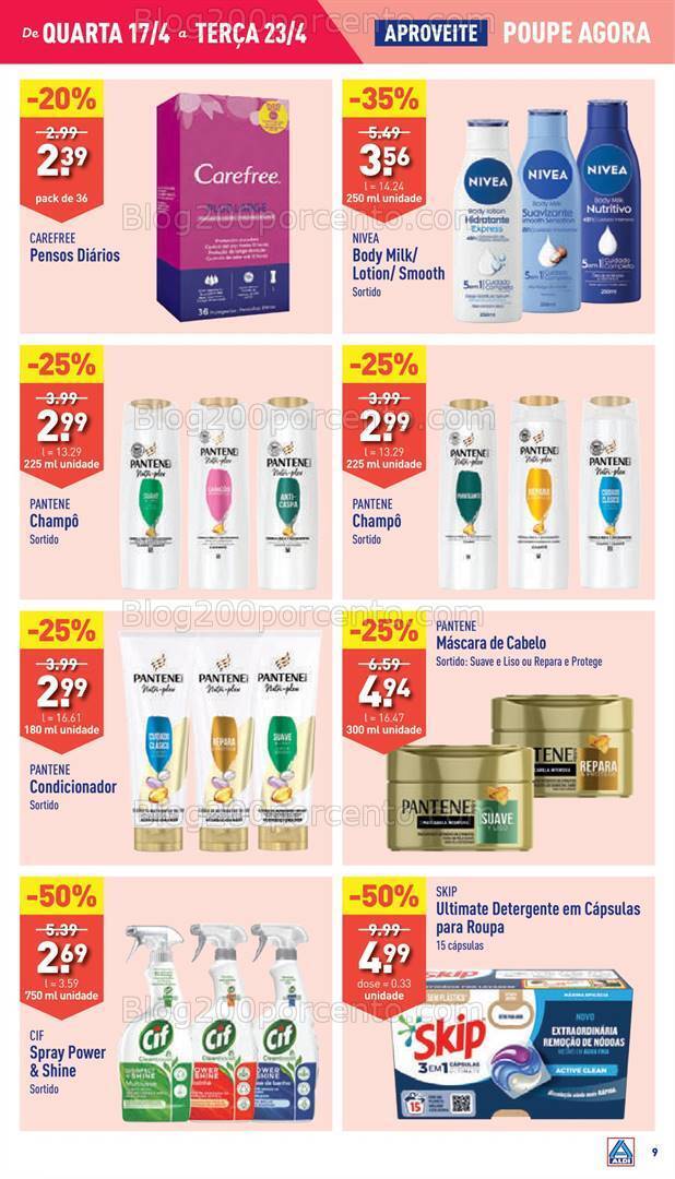 Antevisão Folheto ALDI Promoções de 17 a 23 abril