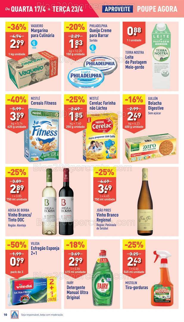 Antevisão Folheto ALDI Promoções de 17 a 23 abril