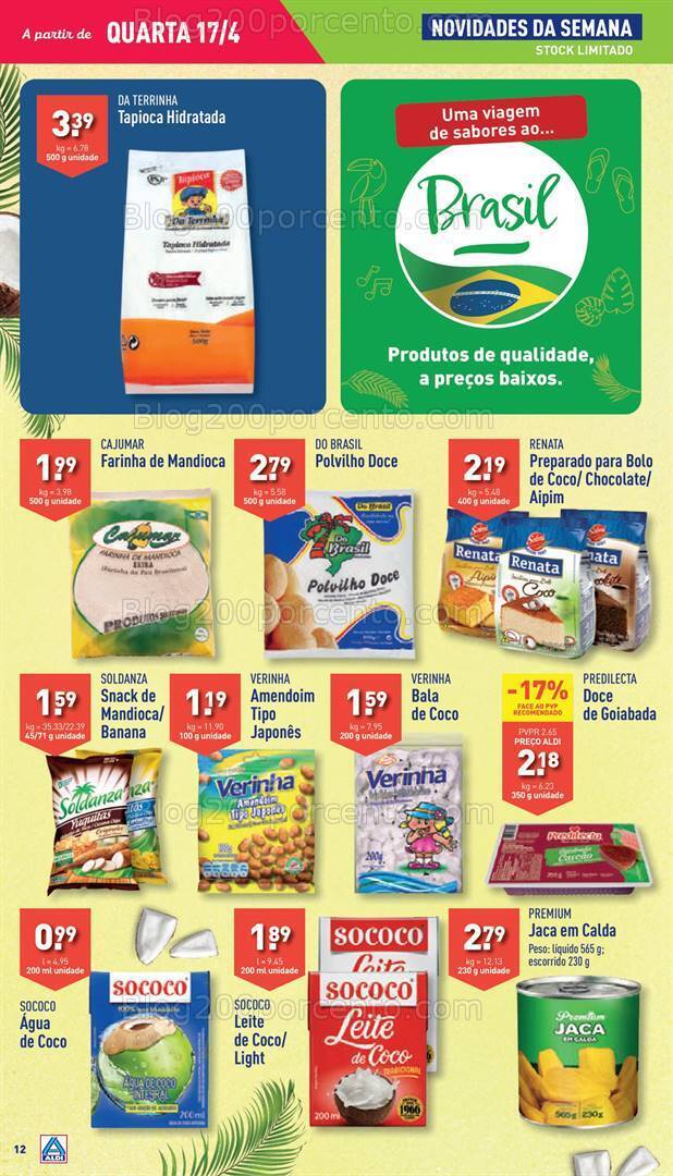 Antevisão Folheto ALDI Promoções de 17 a 23 abril