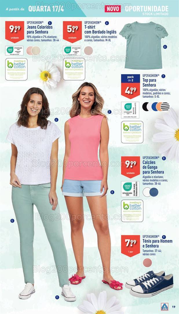Antevisão Folheto ALDI Bazar Promoções a partir de 17 abril
