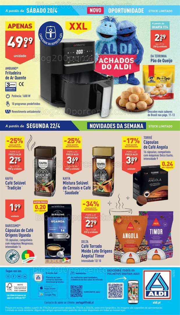 Antevisão Folheto ALDI Bazar Promoções a partir de 20 abril