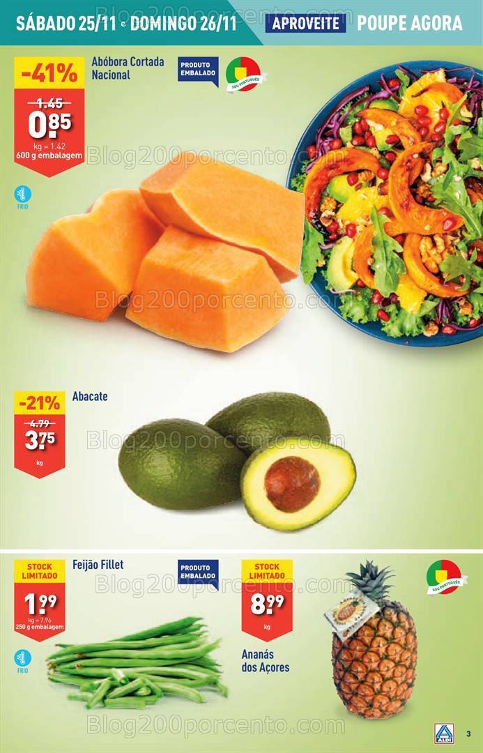 Antevisão Folheto ALDI Promoções de 22 a 28 novembro